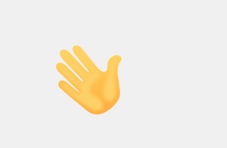 waving hand